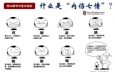【用30秒学中医知识】- 什么是内伤七情？