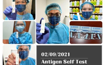 02/09/2021 Antigen Self Test – 自我检测