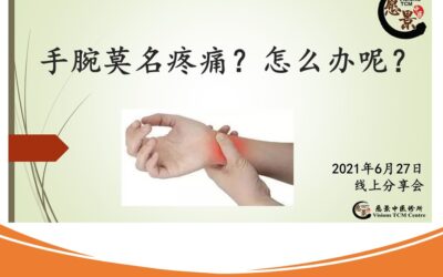 手腕莫名疼痛？怎么办呢？【张永辉医师】