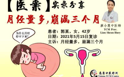 【医案实录】月经量多崩漏三个月-廖小慧医师