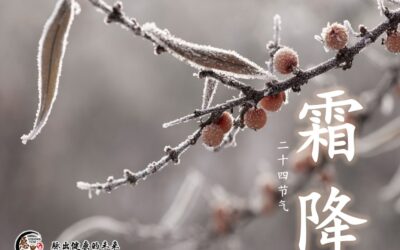 【二十四节气 – 霜降 – 中医养生】23/10/2023