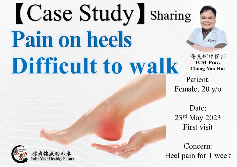 Pain on heels make it difficult to walk