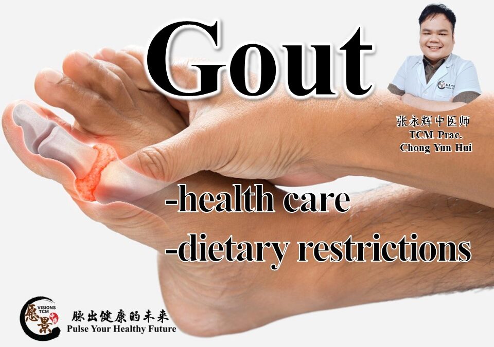 Gout prevention and treatment: Traditional Chinese medicine health care and dietary conditioning