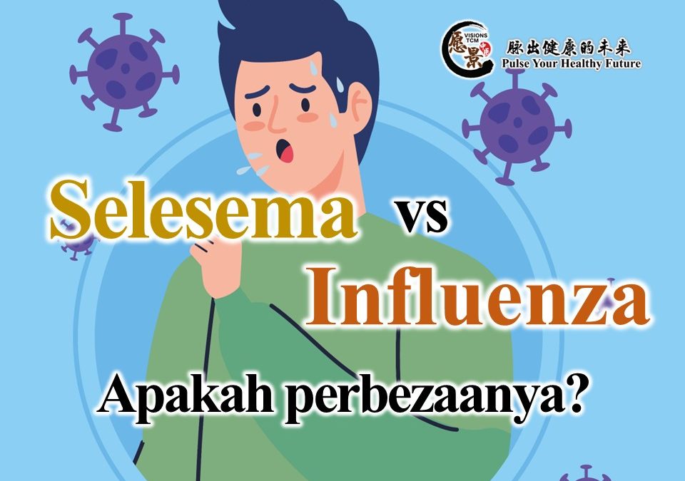 Perbezaan antara Selesema dan Influenza